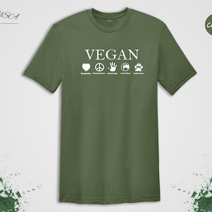 Vegan Shirt, Vegetarian Shirt, Herbivore Shirt, Vegan Definition Shirt, Friends Not Food Shirt, Animal Lover Shirt, Vegan Gift