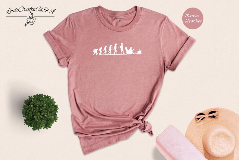 Chemise Gamer Evolution - T-shirt de jeu vidéo amusant - Tissu en coton mélangé, coupe unisexe, tenue décontractée au quotidien image 6