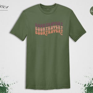 Booktrovert Shirt Introvert Tee: Book Lover Design, Unisex Cotton Blend | Relaxed Fit, Multiple Colors | Sizes S-XXL image 6