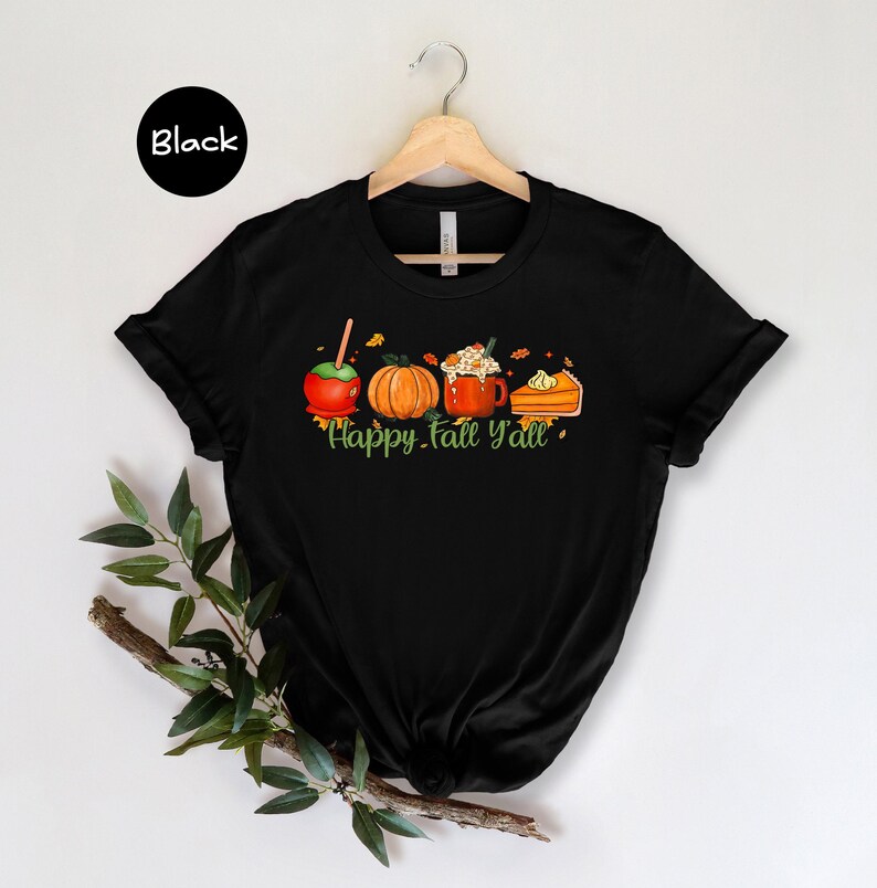Thanksgiving Shirt - Pumpkin Spice Tee Family Matching - Soft Cotton Blend, Relaxed Fit, Holiday Celebration Wear image 3
