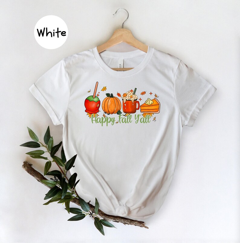 Thanksgiving Shirt - Pumpkin Spice Tee Family Matching - Soft Cotton Blend, Relaxed Fit, Holiday Celebration Wear image 2