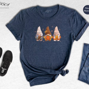 Fall Gnomes Shirt, Gnome Fall T-Shirt, Thanksgiving Gifts, Shirt, Fall Clothes, Thanksgiving Tee, Gnomes Shirt, Pumpkin Shirt
