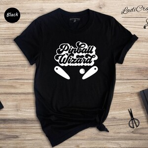 Pinball Wizard Shirt: Retro Arcade Graphic - Cotton Blend, Unisex Casual Wear image 6