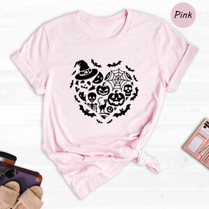 Spooky Shirt Stay Spooky Tee, Ghost Print, Halloween Vibes (Unisex S-XXL, 100% Cotton, Soft Touch) image 3
