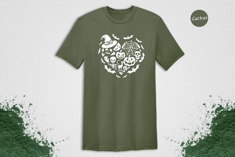 Spooky Shirt Stay Spooky Tee, Ghost Print, Halloween Vibes (Unisex S-XXL, 100% Cotton, Soft Touch) image 8