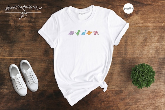 Funny Dino Shirt Dinosaur Evolution Tee, Cute Family Design (Unisex S-XXL, Cotton, Casual Everyday Wear)