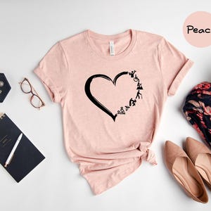 Physical Therapist Shirt Heart Graphic Tee: PT/PTA Gift Apparel, Unisex Cotton Blend (XS-3XL, Relaxed Fit) image 1