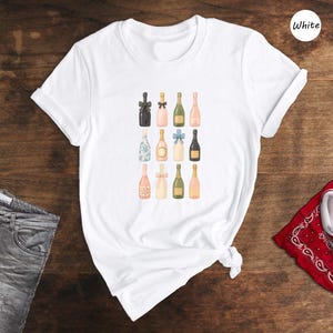 Champagne Shirt, Funny Bubbly Shirts, Champagne Bottles Tee, Funny Mom Shirt, Bachelorette Champagne Shirt, Gift For Champagne Lover