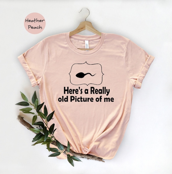 Funny Sperm Shirt Adult Humor Tee, Biology Student Gift (Unisex S-XXL, Cotton Blend, Relaxed Fit)