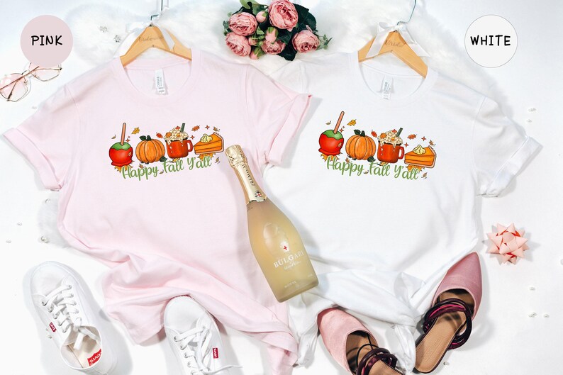 Thanksgiving Shirt - Pumpkin Spice Tee Family Matching - Soft Cotton Blend, Relaxed Fit, Holiday Celebration Wear image 4