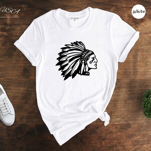 Native American Tee: Son of American Indian Chief Shirt, Feather Design | 100% Cotton, Unisex Fit | Multiple Sizes 画像 7