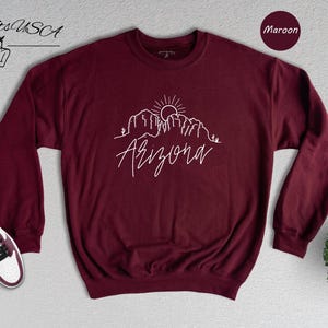 Desert Shirt Vintage Arizona Tee: Cactus Scene Graphic - Cotton Blend, Unisex, Relaxed Fit, Pre-Shrunk Material image 7