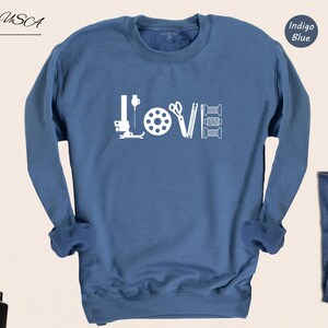Camiseta divertida para amantes de la costura: Camiseta con humor para artesanos / Mezcla de algodón, corte unisex / Regalo para mamá, Camiseta para quilters imagen 7