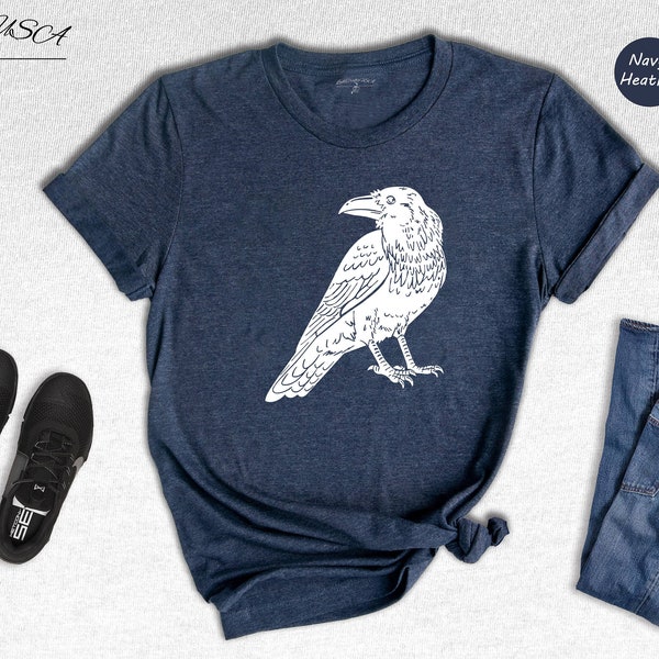 Raven Bird Shirt, Black Crows Shirt, Crows Shirt, Crow Raven Shirt, Raven Crow Shirt, Crow Bird Shirt, Crow T Shirt, Raven T Shirt