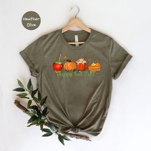 Thanksgiving Shirt - Pumpkin Spice Tee Family Matching - Soft Cotton Blend, Relaxed Fit, Holiday Celebration Wear image 5