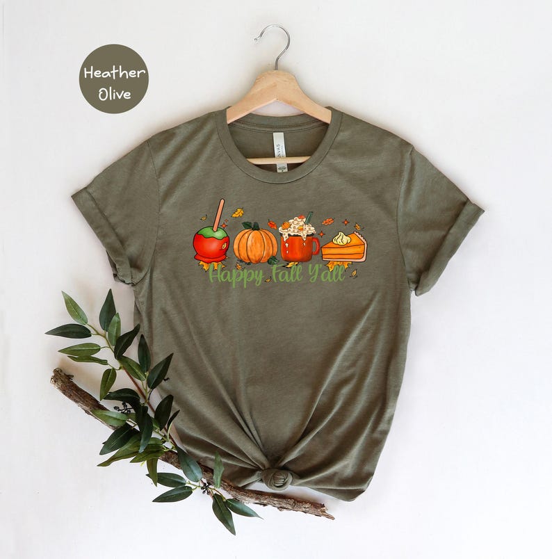 Thanksgiving Shirt - Pumpkin Spice Tee Family Matching - Soft Cotton Blend, Relaxed Fit, Holiday Celebration Wear image 5
