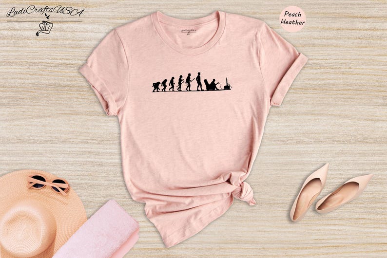 Chemise Gamer Evolution - T-shirt de jeu vidéo amusant - Tissu en coton mélangé, coupe unisexe, tenue décontractée au quotidien image 7