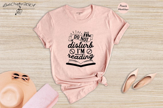 Beopjesk Women's Book Lover T-Shirt - Cute Reading Graphic Tee - Short Sleeve Casual Top - Green, Medium - View #7
