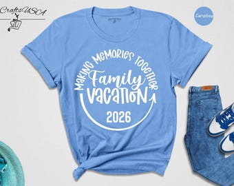 Family Vacation 2026 Shirt, Making Memories Together T Shirt, Summer Shirts, Funny Beach T-Shirt, Cool Hawaii Tees, Family Matching Tee