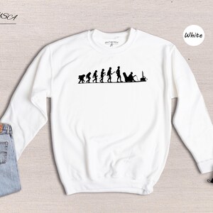 Chemise Gamer Evolution - T-shirt de jeu vidéo amusant - Tissu en coton mélangé, coupe unisexe, tenue décontractée au quotidien image 8