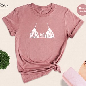 Good Times Tan Lines Shirt: Beach Vacation Style - Lightweight Cotton, Unisex Summer Wear image 2