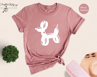 ☆関税込☆Wai Kei★Magic balloon dog layered long tshirts ☆関税込☆Wai Kei☆Magic balloon dog layered long tshirts
