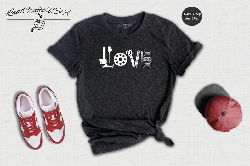 Camiseta divertida para amantes de la costura: Camiseta con humor para artesanos / Mezcla de algodón, corte unisex / Regalo para mamá, Camiseta para quilters imagen 6