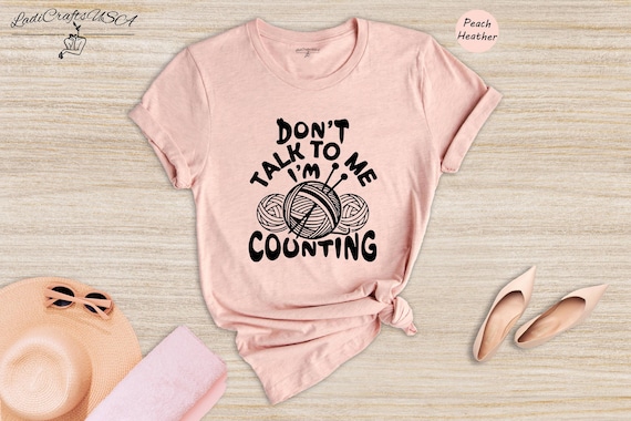 Crochet Lover Shirt Funny Knitting Tee: Humorous Quote Design, Cotton Blend (Unisex Sizes XS-3XL, Relaxed Fit)
