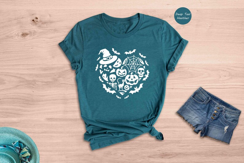 Spooky Shirt Stay Spooky Tee, Ghost Print, Halloween Vibes (Unisex S-XXL, 100% Cotton, Soft Touch) image 6