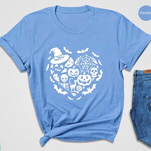 Spooky Shirt Stay Spooky Tee, Ghost Print, Halloween Vibes (Unisex S-XXL, 100% Cotton, Soft Touch) image 7