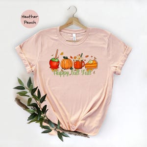 Thanksgiving Shirt - Pumpkin Spice Tee Family Matching - Soft Cotton Blend, Relaxed Fit, Holiday Celebration Wear image 6