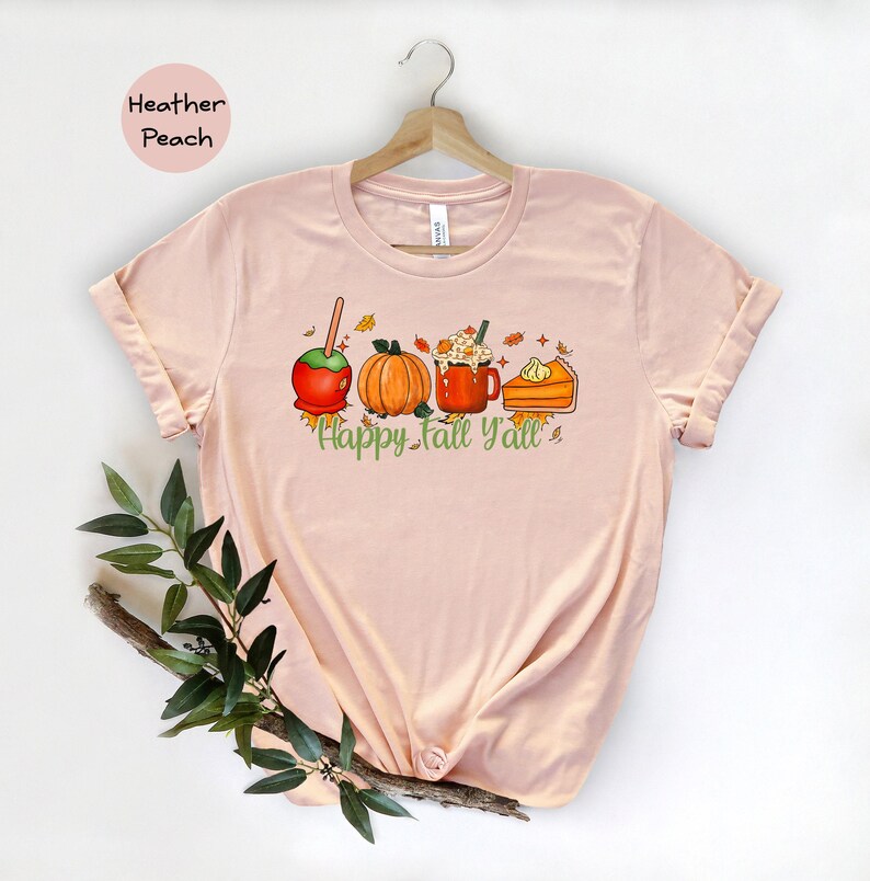 Thanksgiving Shirt - Pumpkin Spice Tee Family Matching - Soft Cotton Blend, Relaxed Fit, Holiday Celebration Wear image 6