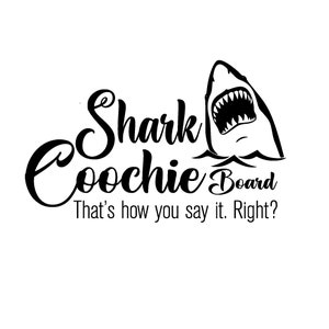 Shark Coochie SVG Png File,charcuterie Board SVG, Charcuterie Board ...