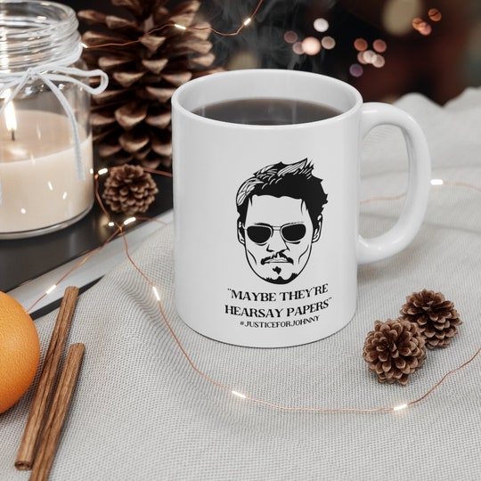 That's Hearsay Justice For Johnny Depp Mug