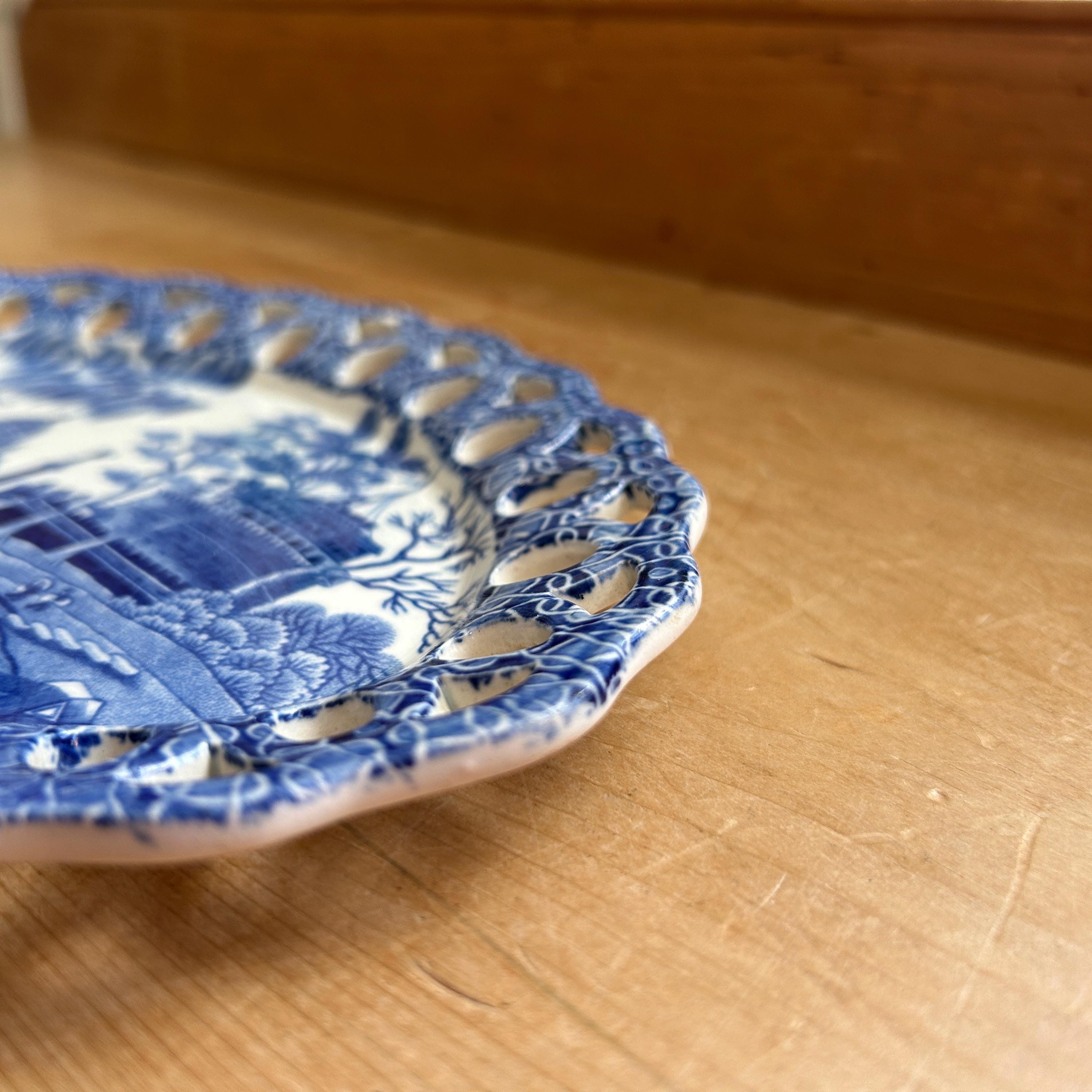 アンティーク1805-1830年　Spode　シノワズリ プレート【s0218】 アンティーク 1805-1830年 Spode シノワズリ プレート【s0218
