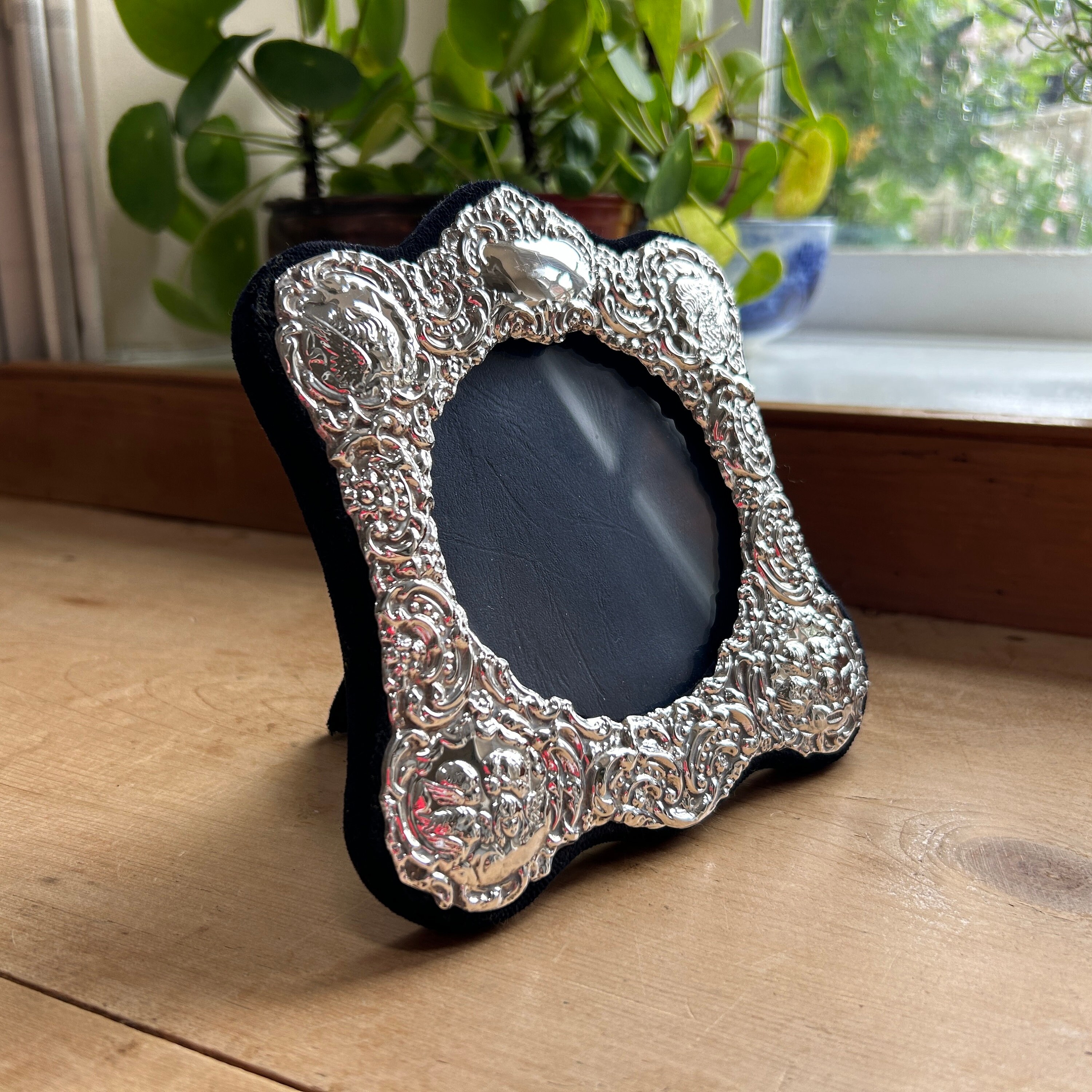 Sterling silver picture frame - Etsy 日本