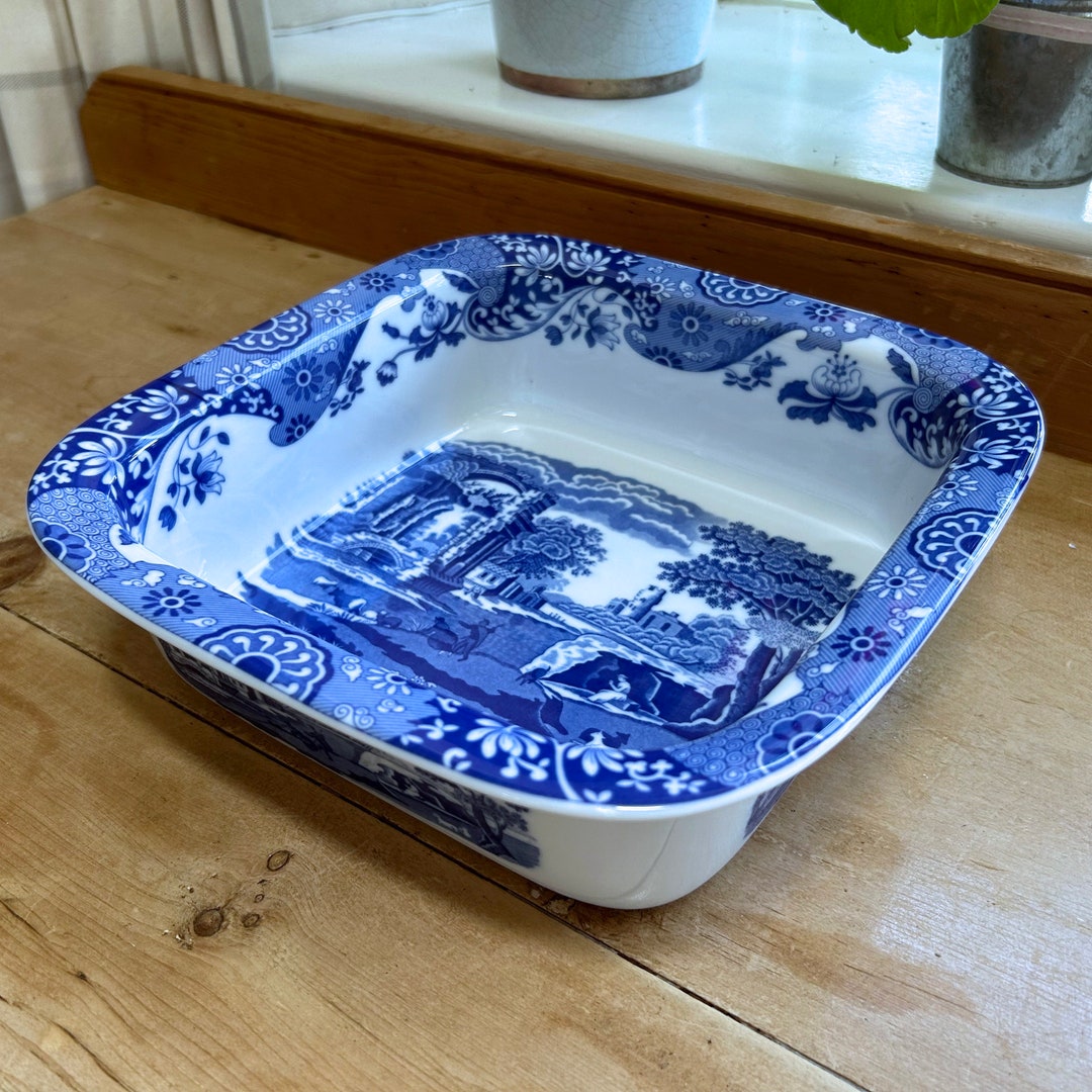 Spode, England 2005 Oven to Table Large Deep Open Square Roaster