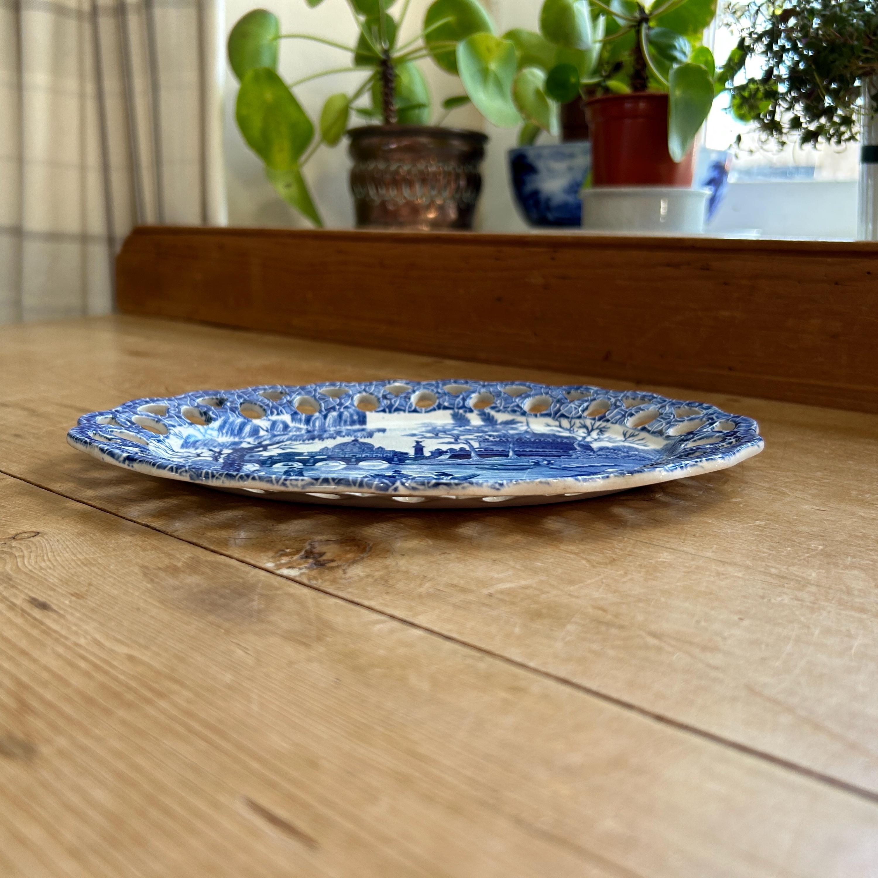 アンティーク1805-1830年　Spode　シノワズリ プレート【s0218】 アンティーク 1805-1830年 Spode シノワズリ プレート【s0152