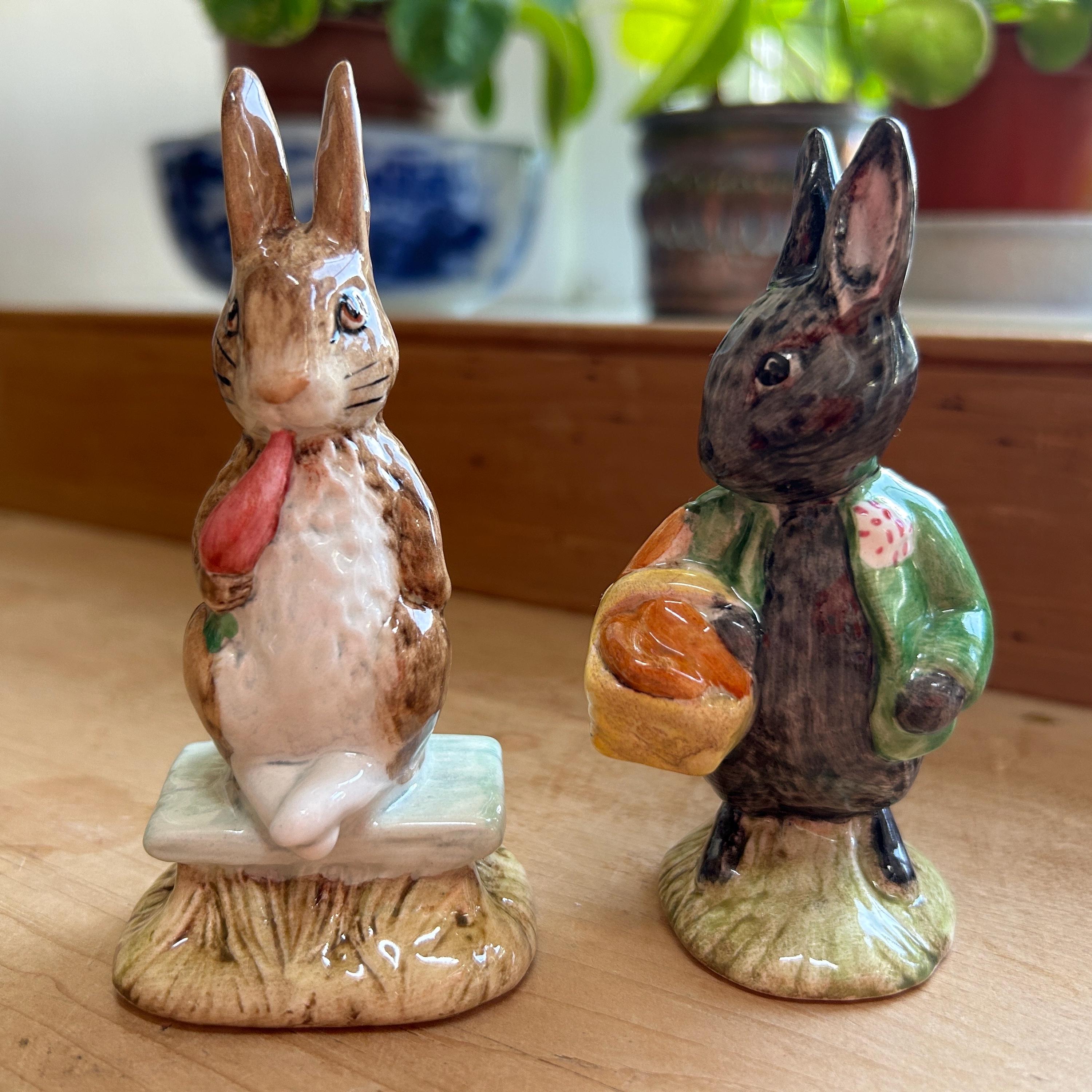 Vintage Beswick Beatrix Potter Figures (8), England 1948-1989