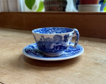 イギリスspodes ブルーイタリアンcoopland 皿