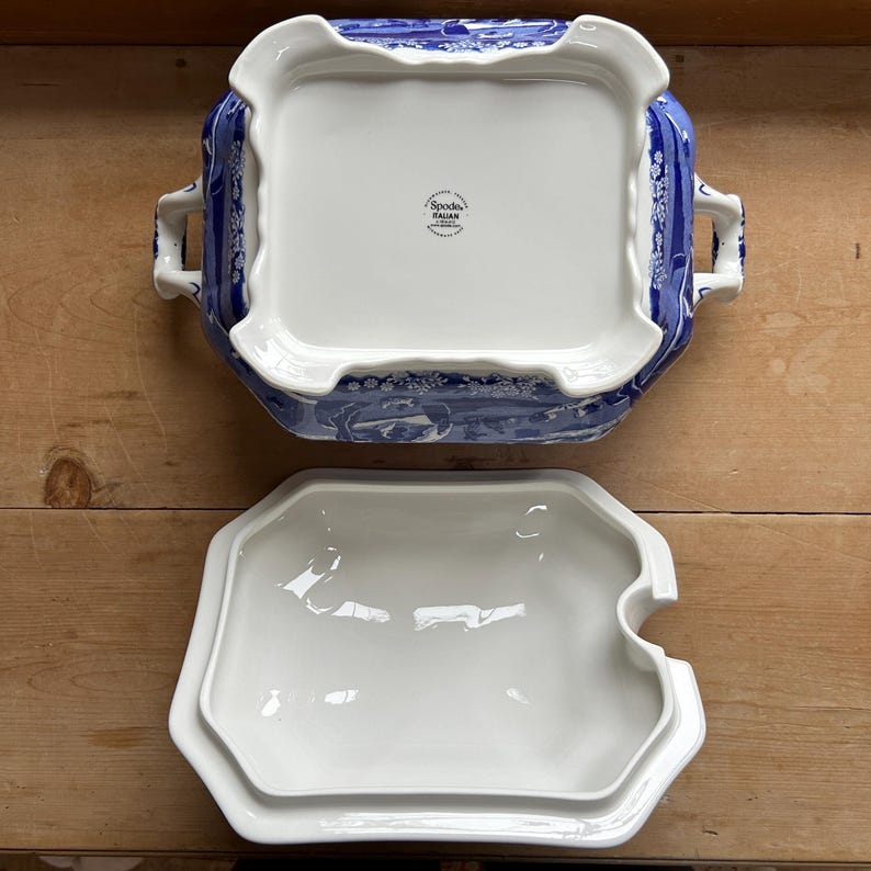 Blue Italian 9 Inch Soup Plate