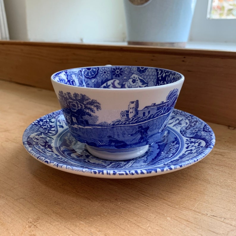 Spode Italian Teacups and Saucers - Thumbnail 5
