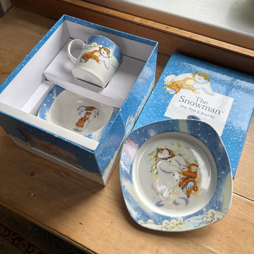 陶器のスノーマン スノーマン The Snowman 陶器 人形 フィギュア フィギュアリン