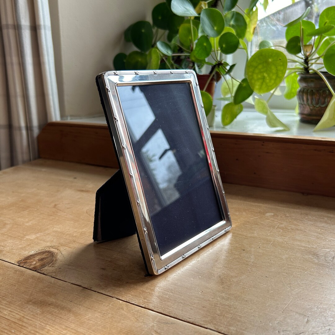 Sterling Silver Picture Frame Carrs of Sheffield England Etsy