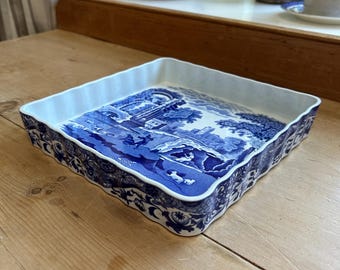 SPODE ブルールームコレクション カラマニアン プレート