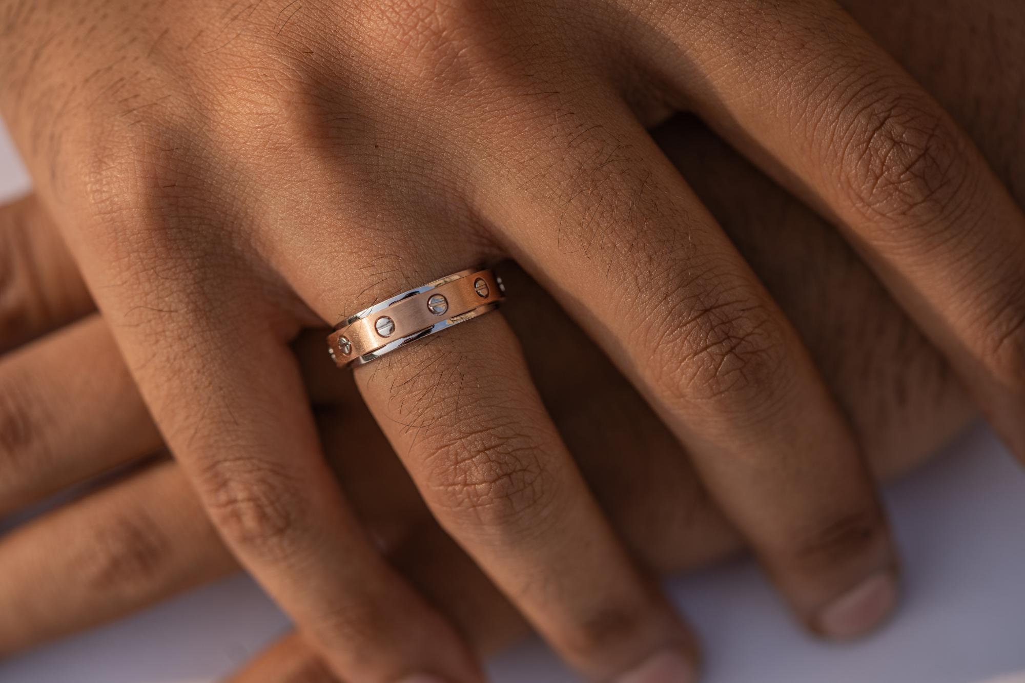 Gold LOVE Ring Love Ring Self Love Ring Unisex Love Ring Etsy UK