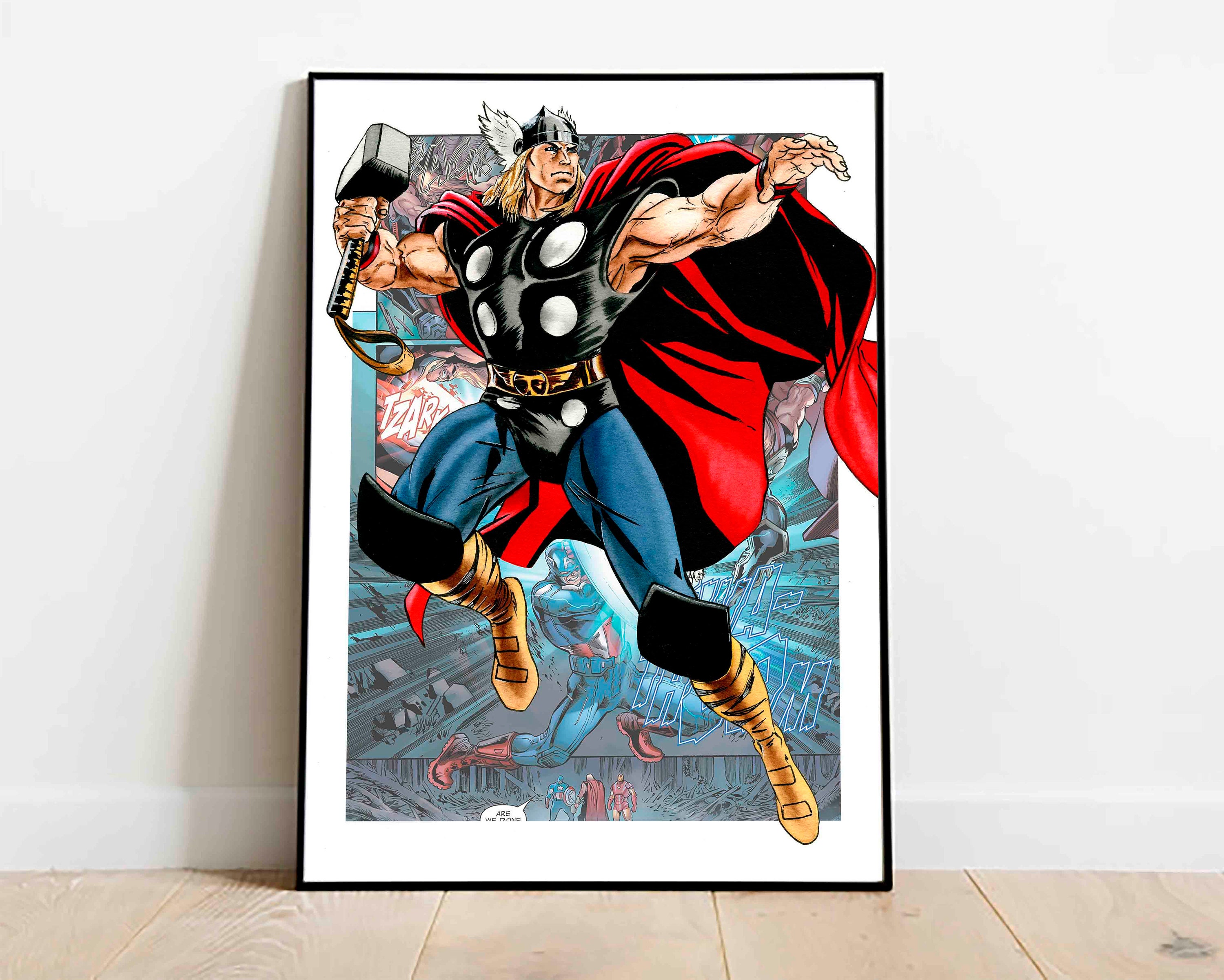 THOR: GOD OF WAR RAGNAROK Poster for Sale by Hampshire24