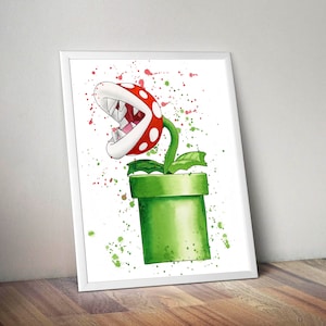 Super Mario Wall Art Set – Printable Gaming Posters for Kids Room or ...