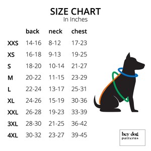 Dog Pajamas Sewing Pattern PDF Download Size XL Large Dog Breed Clothing Pattern, Big Dog, Greyhound, Pittbul, Dog Onesie, After Surgery image 3