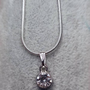 Silver necklace